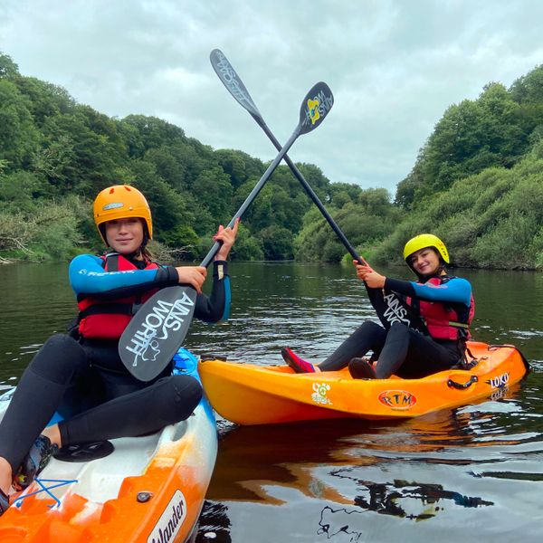 Kayaking in Teifi Gorge