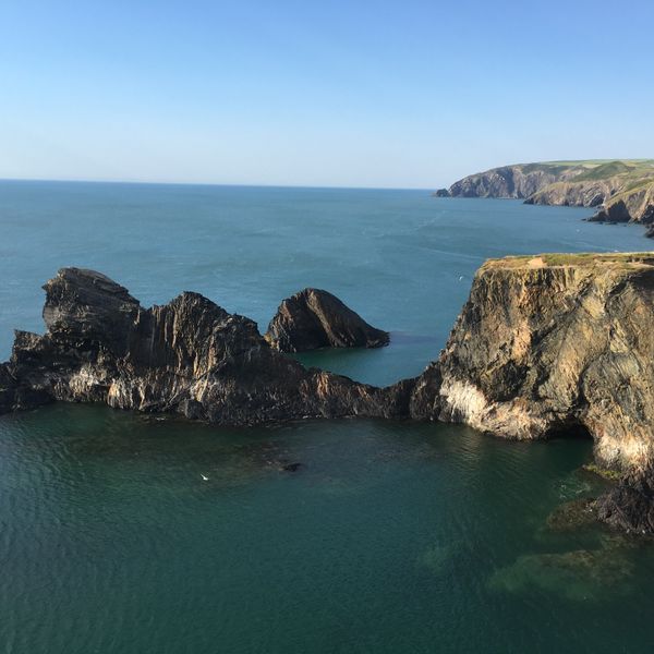 Ceibwr bay through cave.JPG