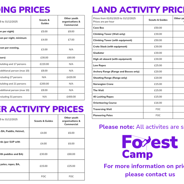 2025 Pricing