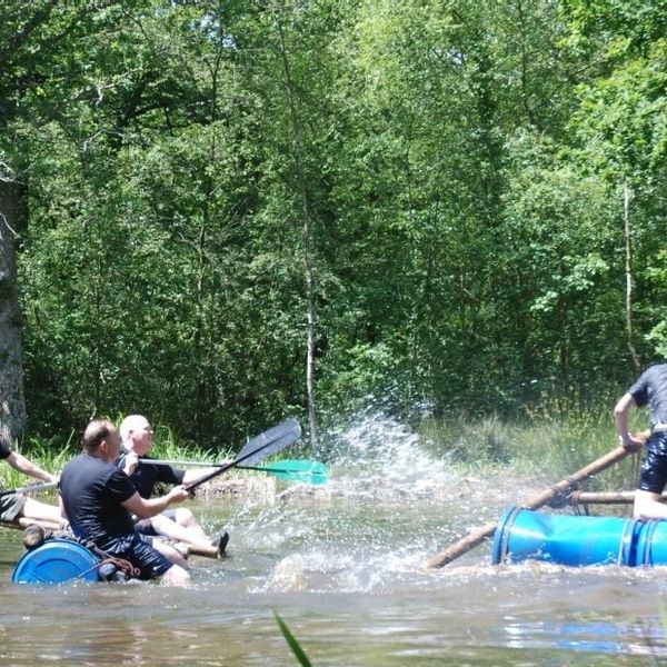 Traditional Raft Building Scout Permit
