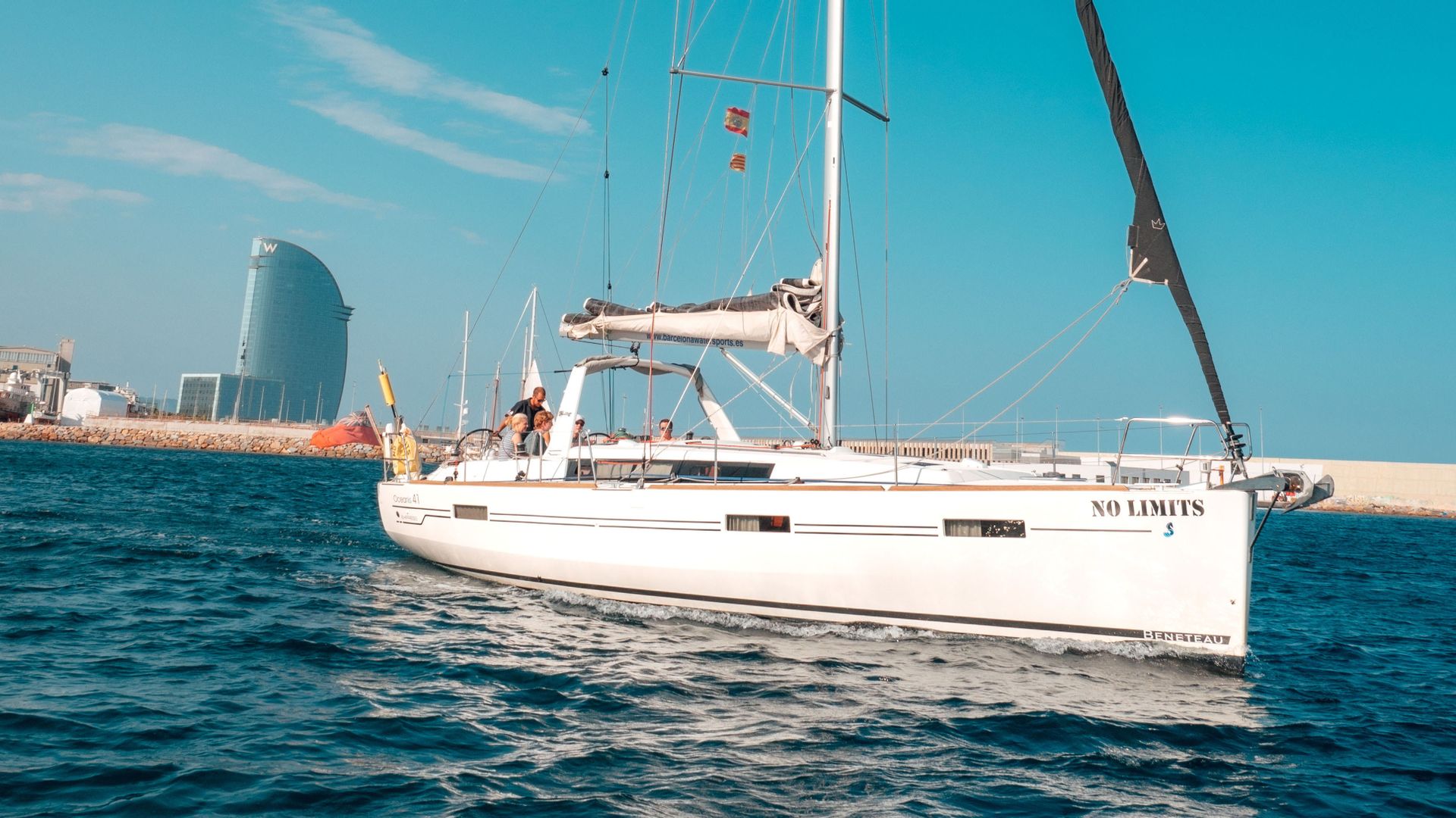 No limits heading out to Sea